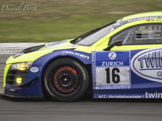 Glühende Bremsscheibe 24h Rennen Nürburgring