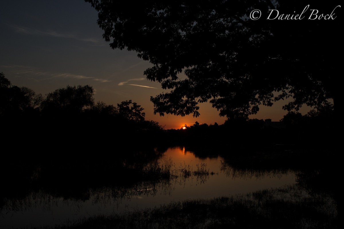 Sonnenuntergang Aschaffenburg