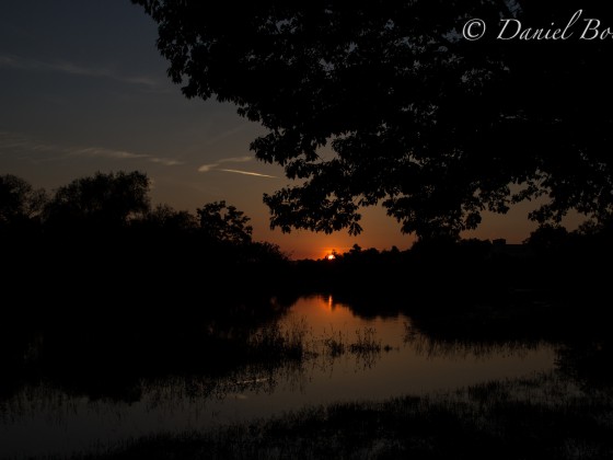 Sonnenuntergang Aschaffenburg