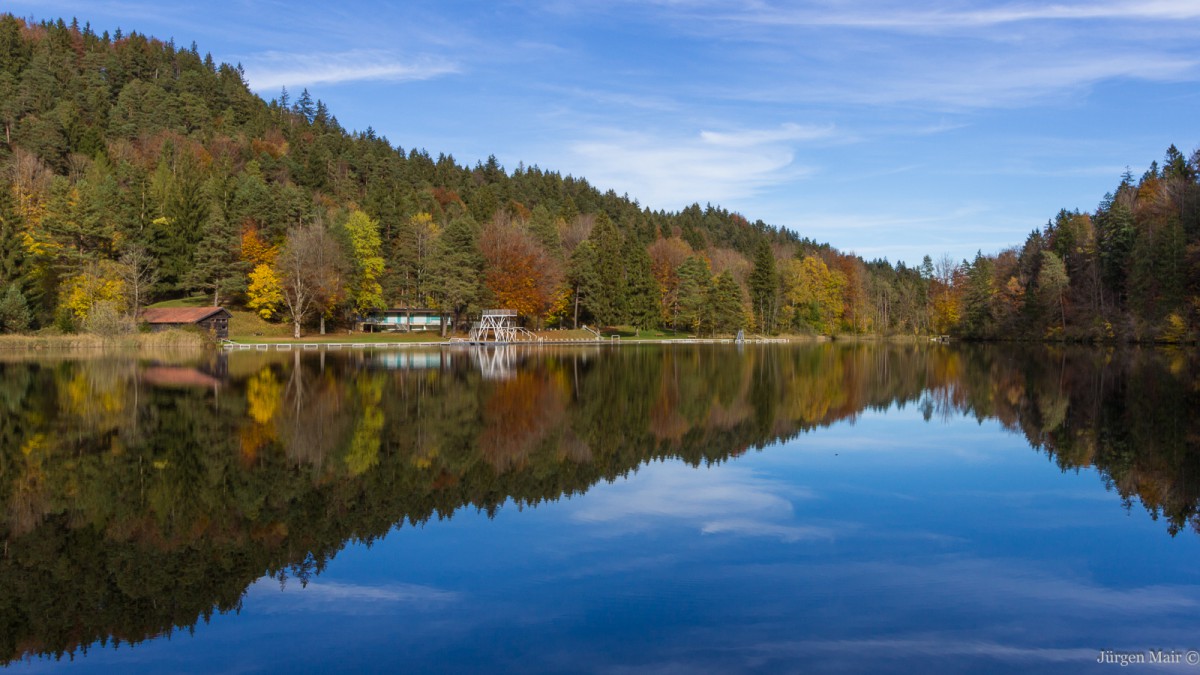 Der Obere See beim Alatsee (bei Füssen)