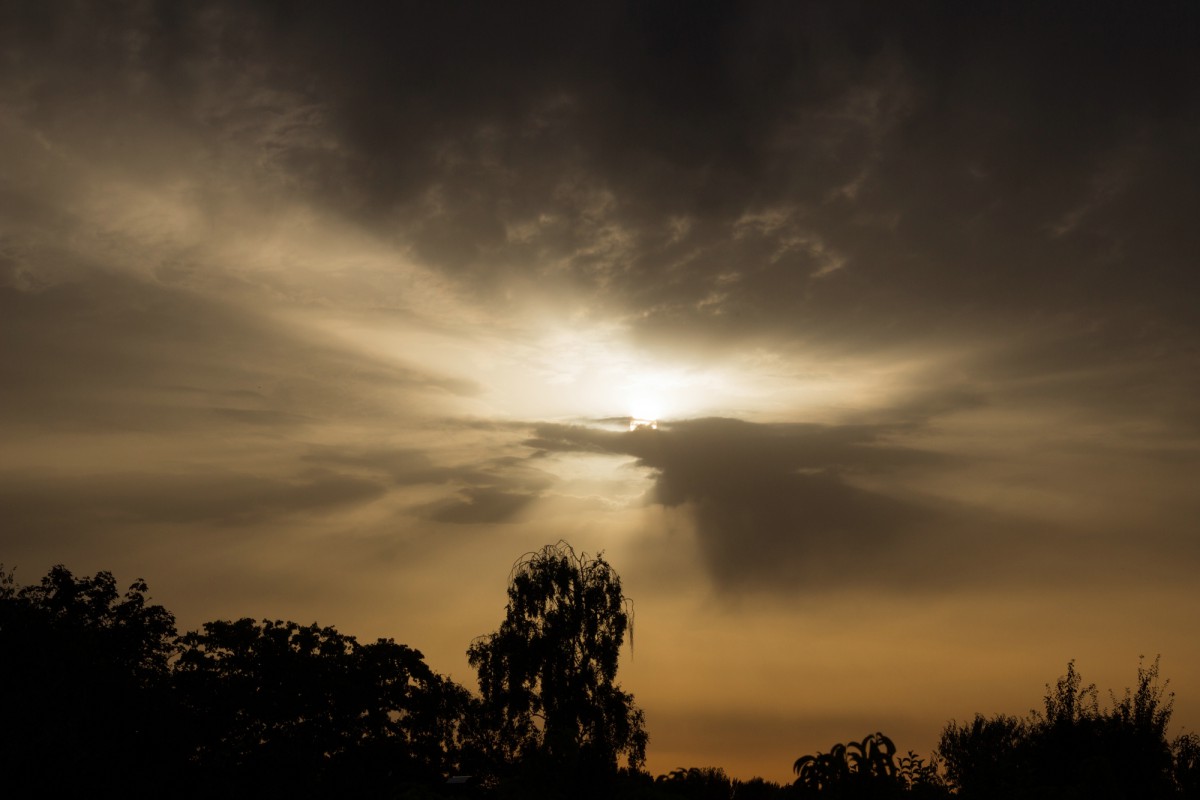 Sonnenuntergang Maudach