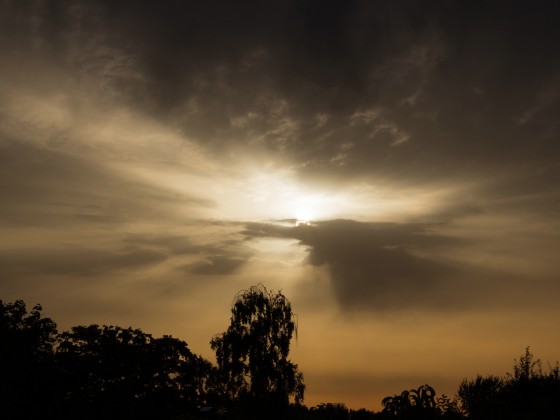 Sonnenuntergang Maudach