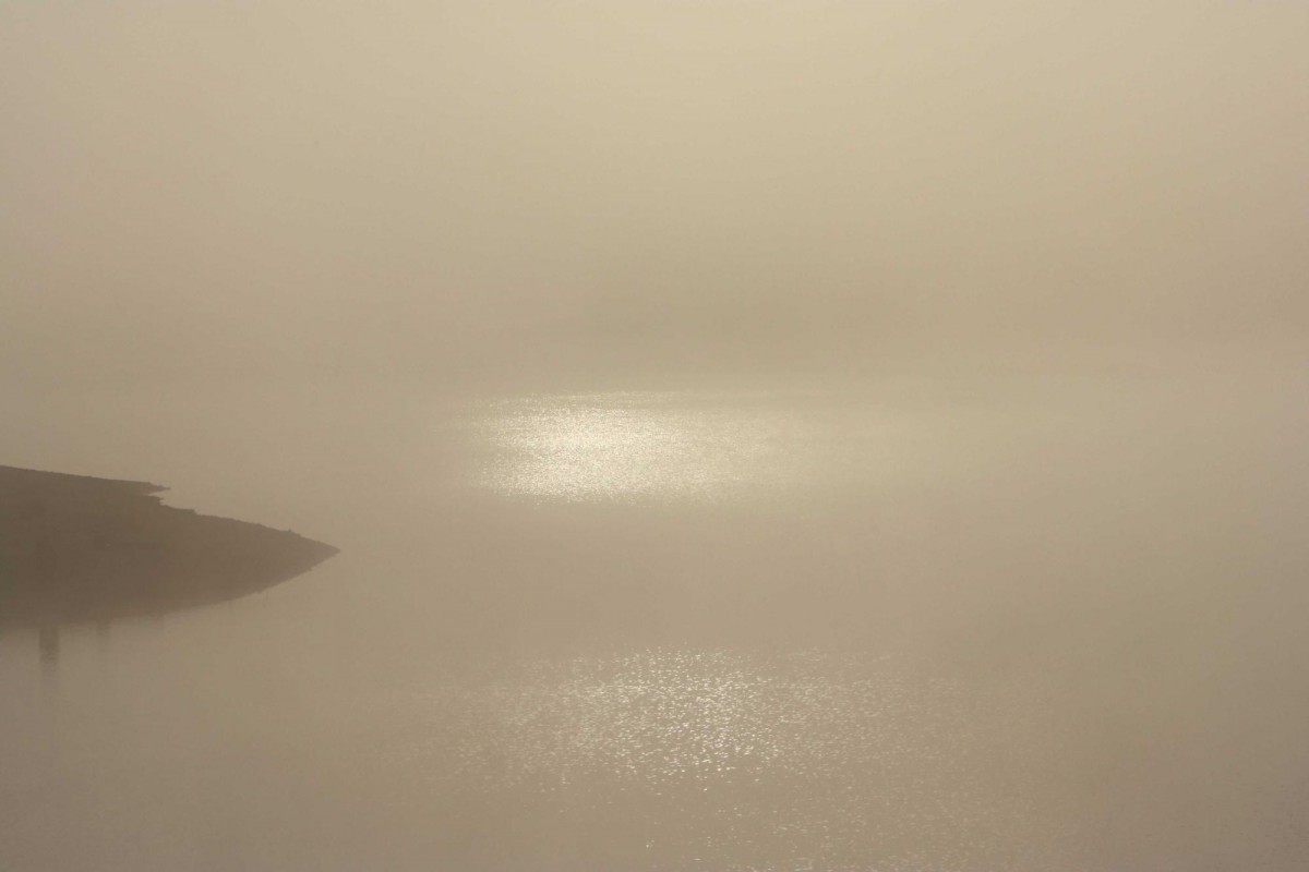 Ein Morgen an der Obernautalsperre