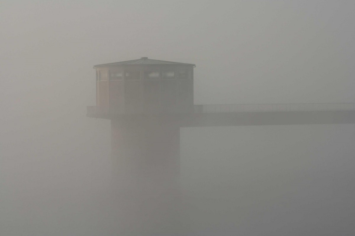 Ein Morgen an der Obernautalsperre
