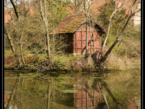 Wasserschloss Ulenburg im Frühjahr 2010