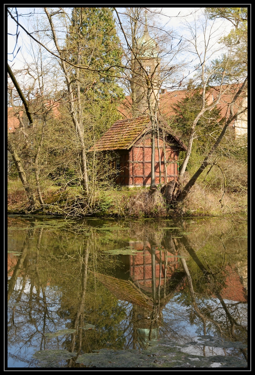 Wasserschloss Ulenburg im Frühjahr 2010