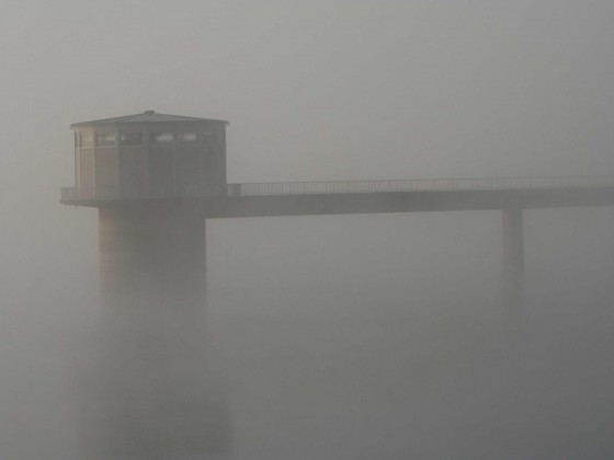 Ein Morgen an der Obernautalsperre