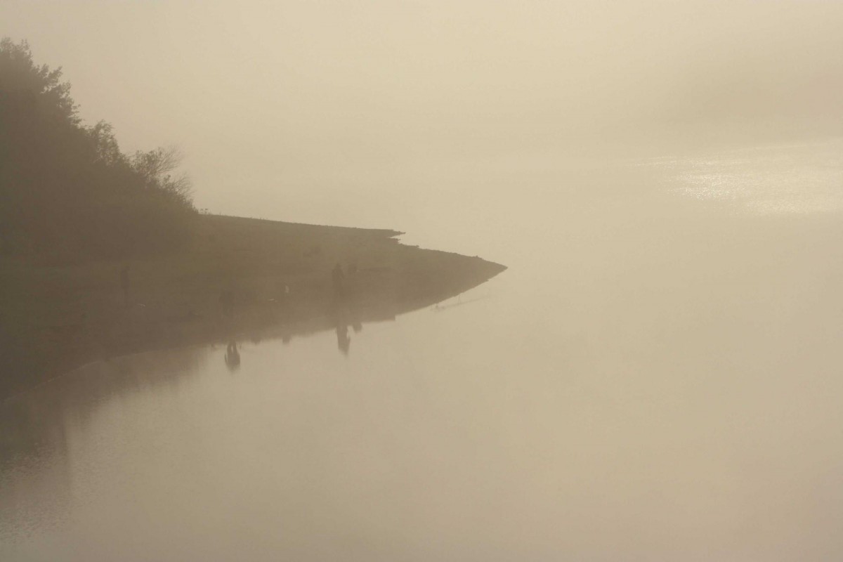 Ein Morgen an der Obernautalsperre
