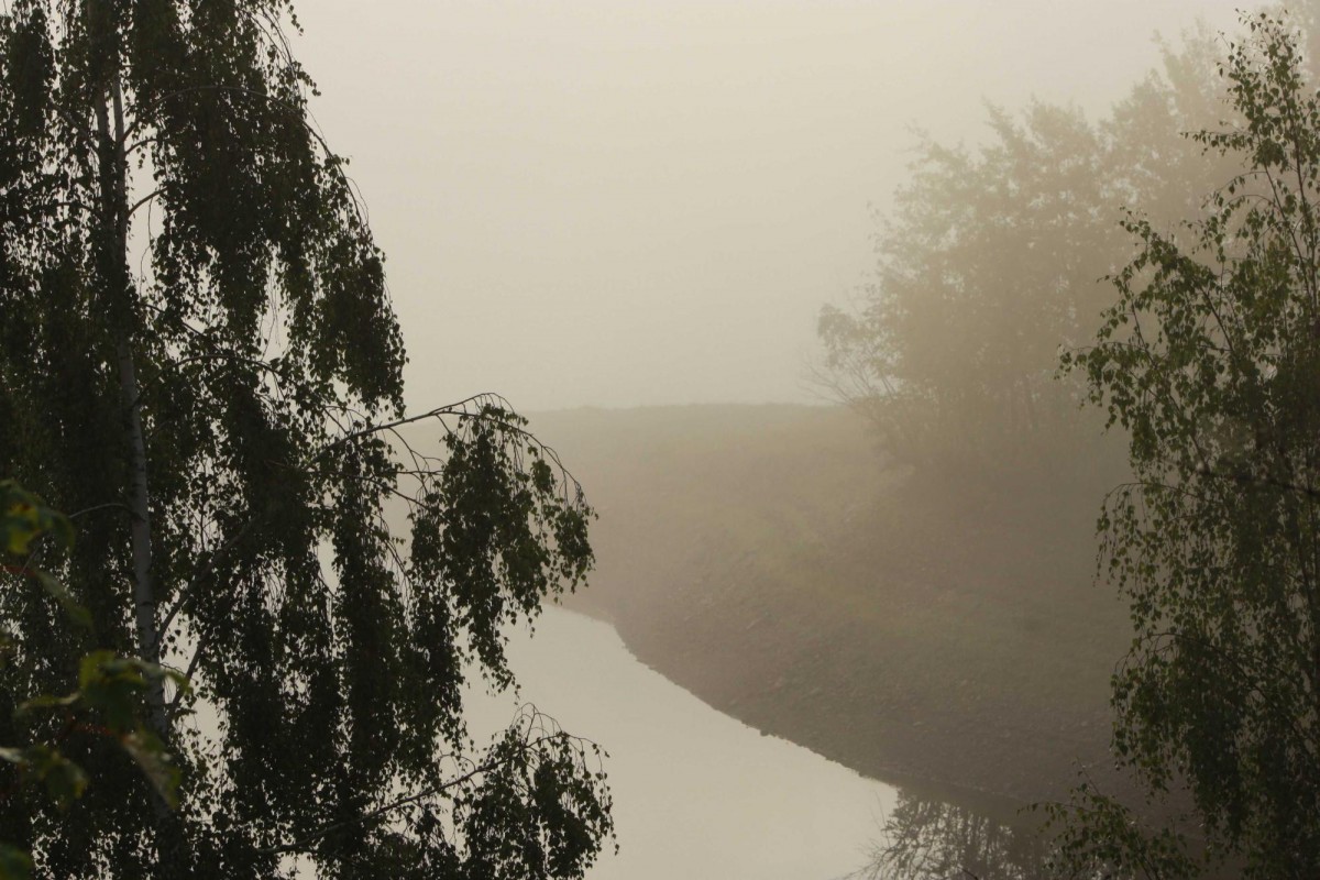Ein Morgen an der Obernautalsperre