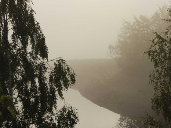 Ein Morgen an der Obernautalsperre