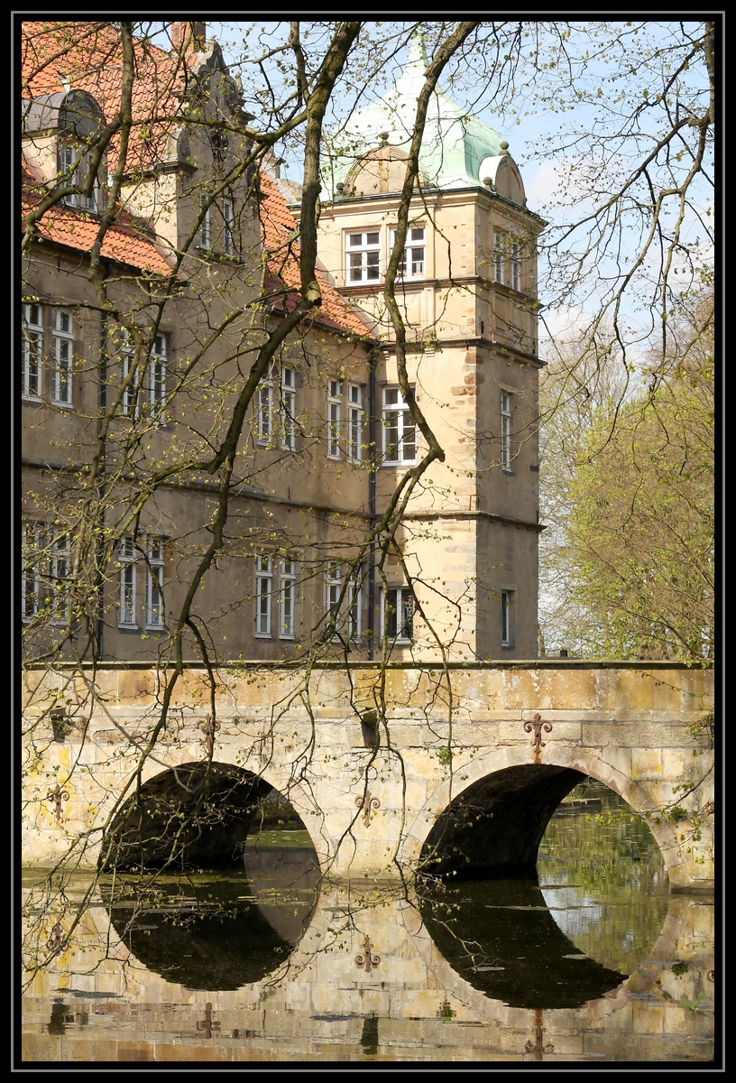 Wasserschloss Ulenburg im Frühjahr 2010